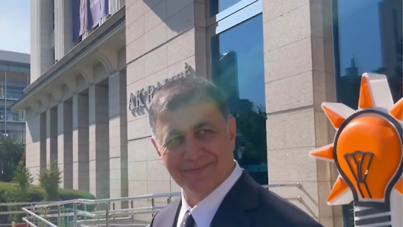 Cemil Tugay'dan AK Parti Genel Merkezi'nde ilk görüntü