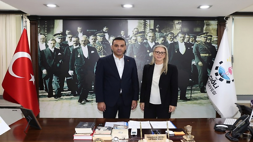 Çiğli'de dikkat çeken buluşma: Yıldız'ı ilk ziyaret eden AK Partili Çankırı oldu