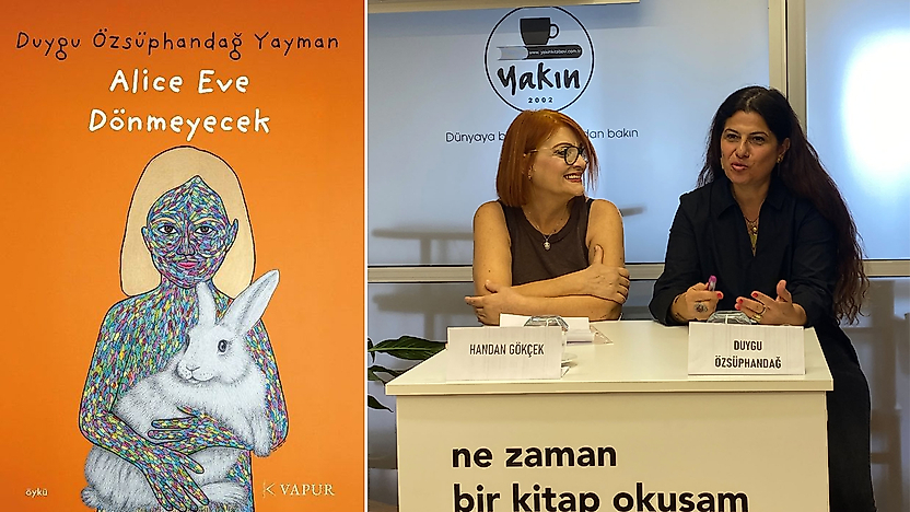 Gazeteci Duygu Özsüphandağ Yayman yeni öykü kitabı için okurlarıyla buluştu