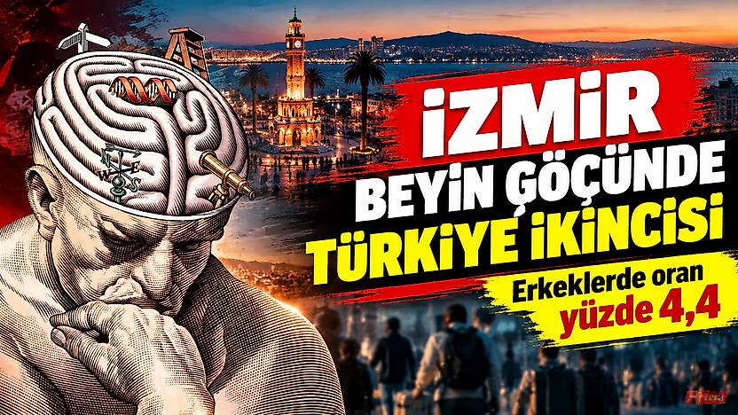 İzmir beyin göçünde Türkiye ikincisi: Erkeklerde oran yüzde 4,4