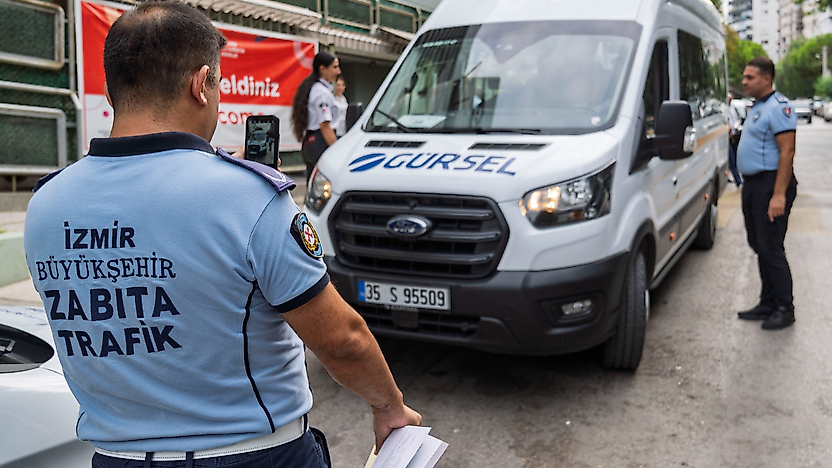 İzmir'de servislerde öğrenci güvenliği için sıkı denetim