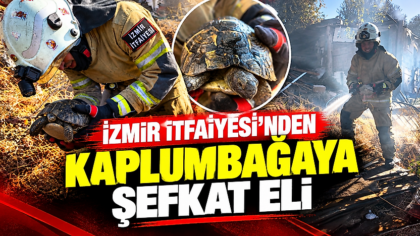 İzmir'de yangın söndü, geriye bu kurtuluş hikâyesi kaldı