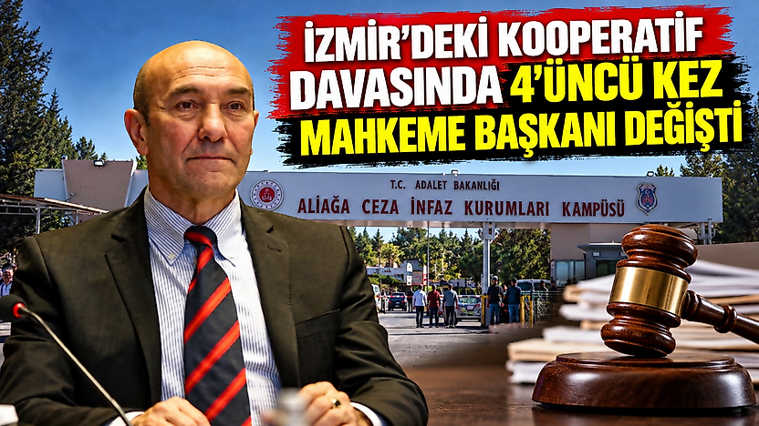 İzmir'deki kooperatif davasında 4'üncü kez mahkeme başkanı değişti