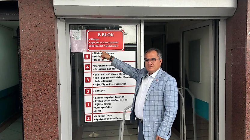 İzmir Eğitim Diş Hastanesi'nin B Blok'u mühürlendi: Sendikadan kamu hizmeti uyarısı