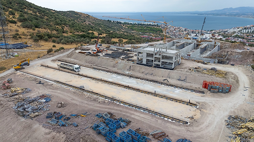 İzmir'in üçüncü büyük arıtma tesisi Dikili'de yükseliyor: Kapasite yüzde 32,63 artacak