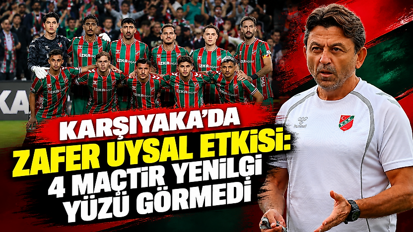 Karşıyaka'da Zafer Uysal etkisi: 4 maçtır yenilgi yüzü görmedi