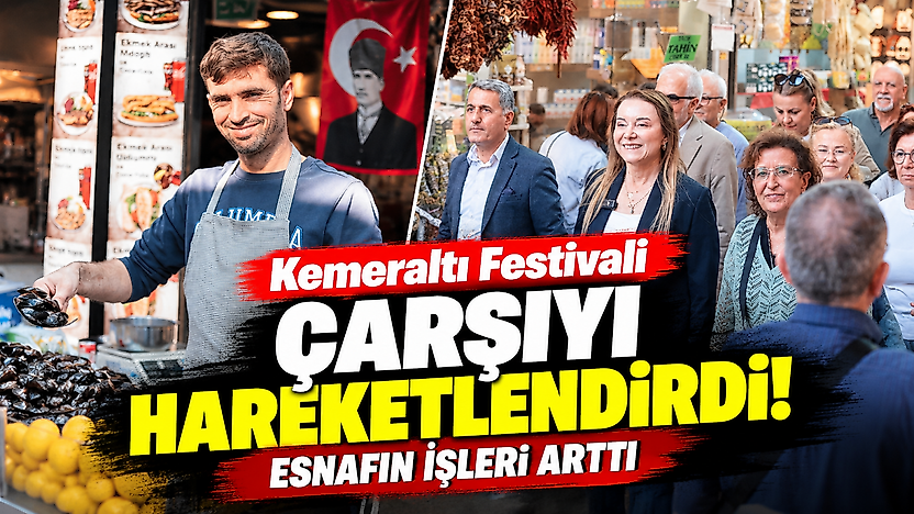 Kemeraltı Festivali çarşıyı hareketlendirdi: Esnafın işleri arttı