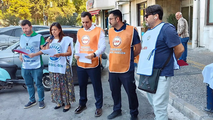 Konak Belediyesi emekçilerinden yönetime kırmızı kart: Uzatmalar bitti