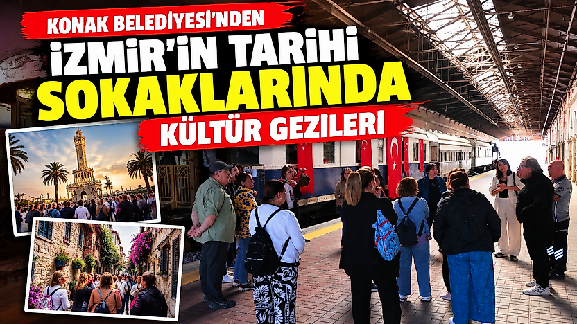 Konak Belediyesi'nden İzmir'in tarihi sokaklarında kültür gezileri