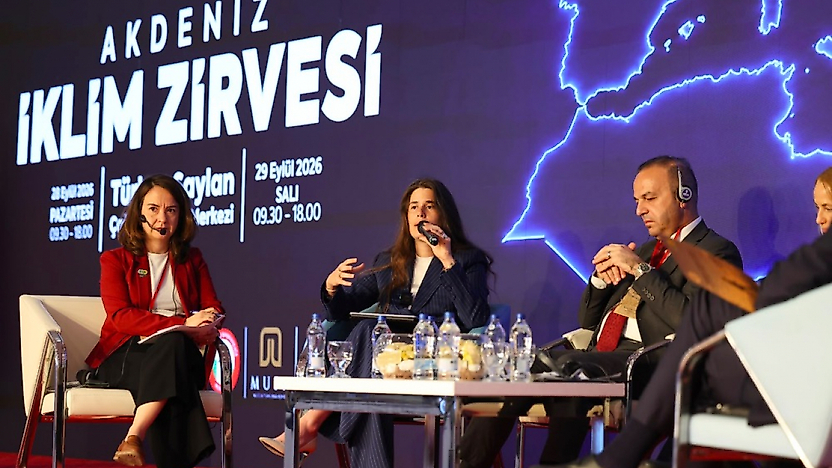 Lâl Denizli Akdeniz İklim Zirvesi'nde Çeşme'nin iklim politikalarını anlattı