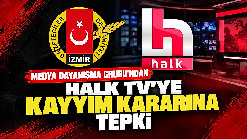 Medya Dayanışma Grubu'ndan Halk TV'ye kayyım kararına tepki