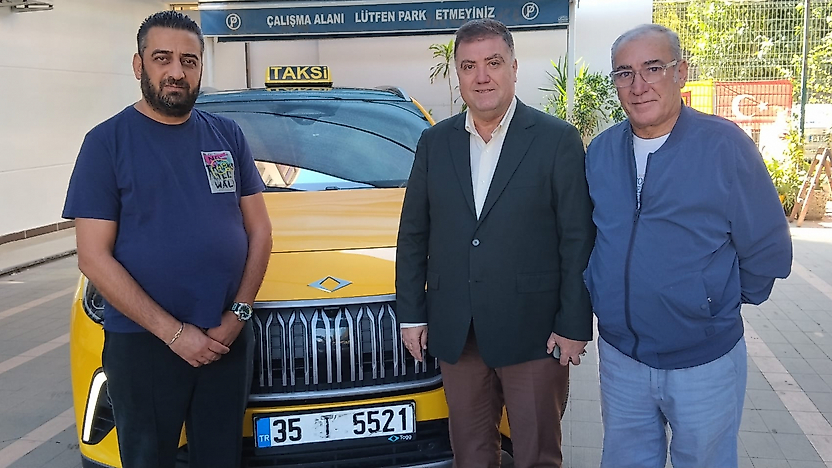 TOGG İzmir'de taksi oldu: İlk araç yollara çıktı