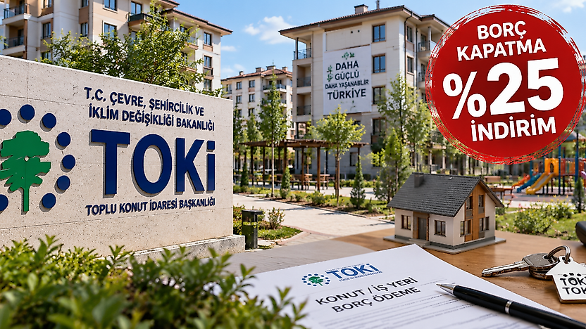 TOKİ yüzde 25 indirim kampanyası başlıyor: İzmir'de kimler yararlanacak?