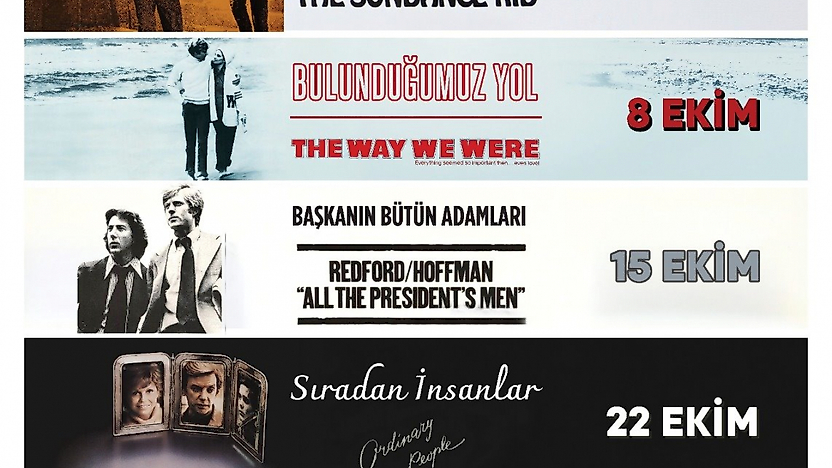 Yeniden Sinematek'te yeni sezon Robert Redford filmleriyle başlıyor