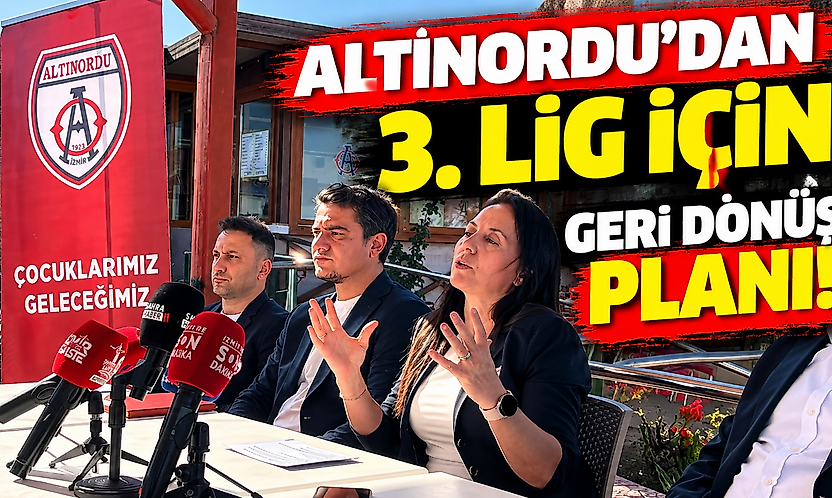 Altınordu'dan 3. Lig için geri dönüş planı!