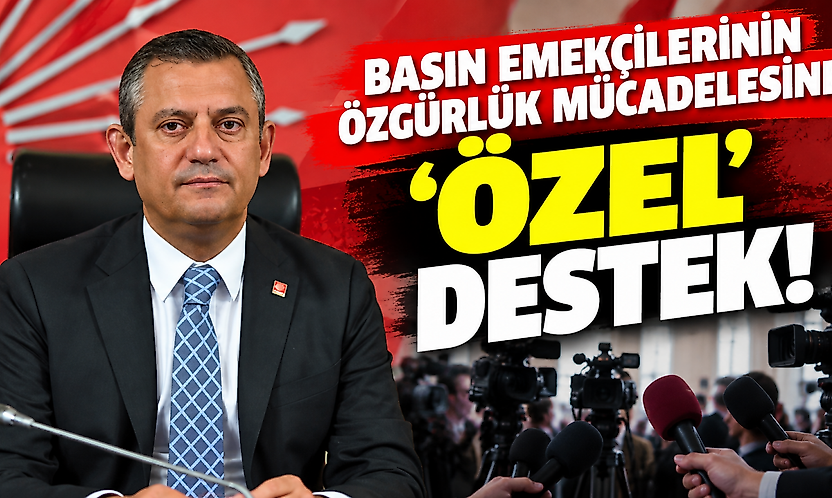 Basın emekçilerinin özgürlük mücadelesine 'Özel' destek!