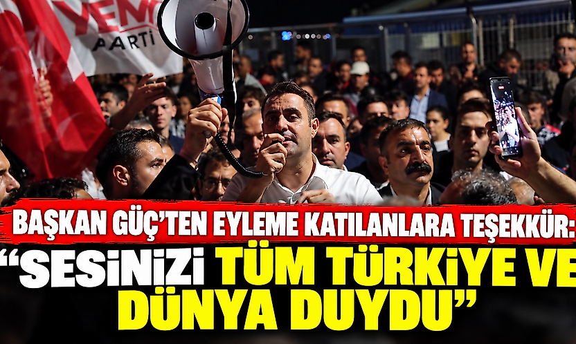 Çağatay Güç: Cemil Tugay istifa edene kadar eylemler sürecek