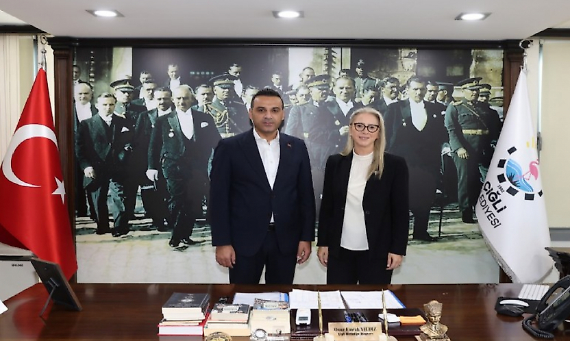 Çiğli'de dikkat çeken ziyaret: Yıldız'ı AK Parti'den ilk isim Çankırı oldu