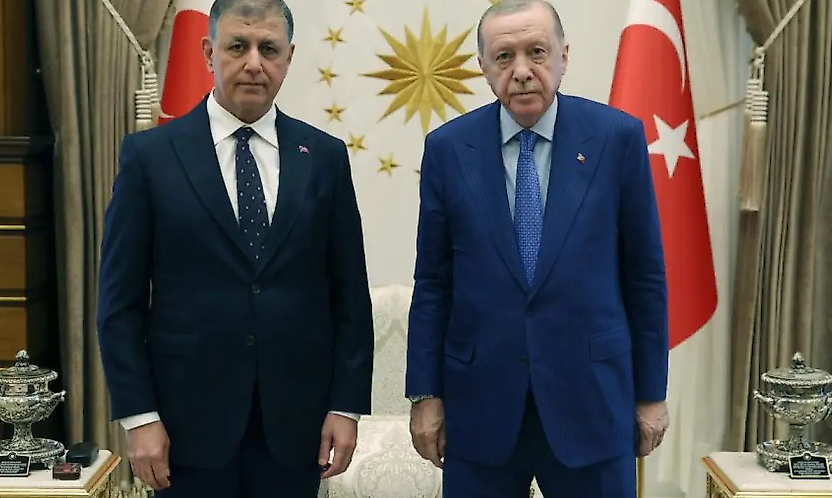 Cumhurbaşkanı Erdoğan, Cemil Tugay'ı Beştepe'de kabul etti