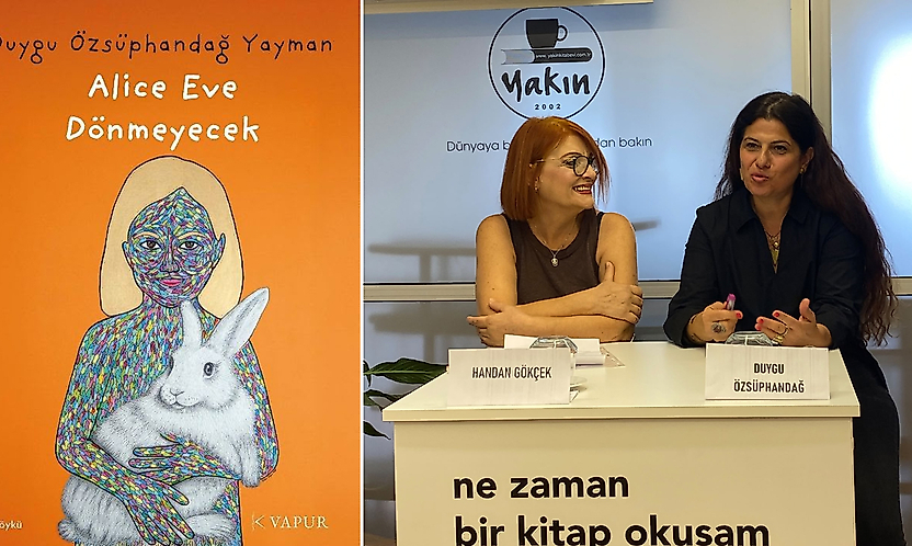 Gazeteci Duygu Özsüphandağ Yayman yeni öykü kitabı için okurlarıyla buluştu