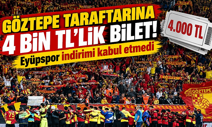 Göztepe taraftarına 4 bin TL'lik bilet şoku: Görüşmeler sonuçsuz kaldı