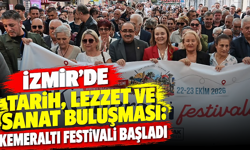 İzmir'de tarih, lezzet ve sanat buluşması: Kemeraltı Festivali başladı