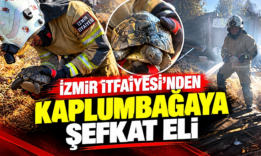 İzmir'de yangın söndü, geriye bu kurtuluş hikâyesi kaldı