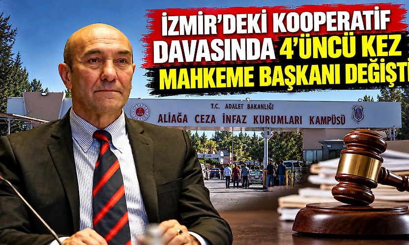 İzmir'deki kooperatif davasında 4'üncü kez mahkeme başkanı değişti