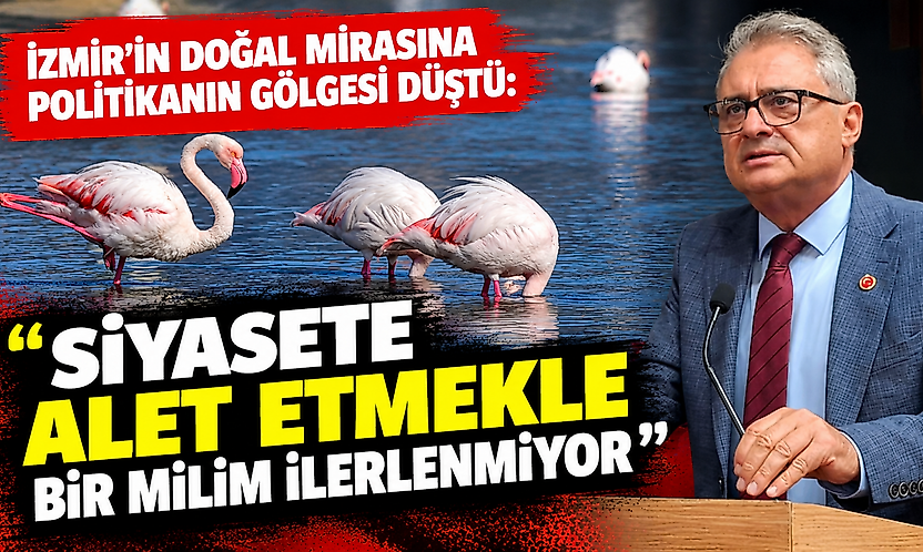 İzmir'in doğal mirasına politikanın gölgesi düştü: Siyasete alet etmekle bir milim ilerlenmiyor