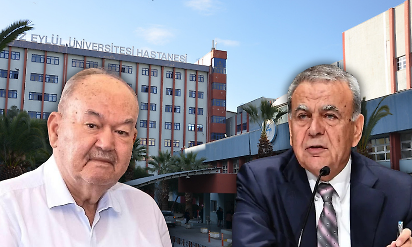 İzmir'in iki eski başkanı aynı hastanede: Kocaoğlu'ndan yoğun bakımdaki Özfatura'ya ziyaret
