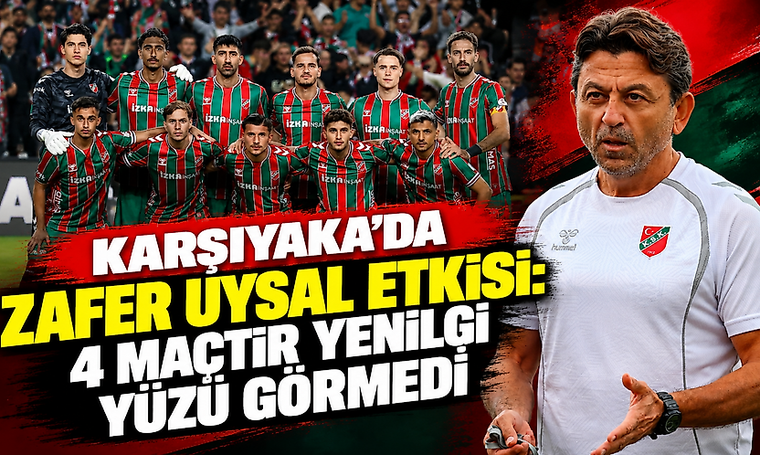 Karşıyaka'da Zafer Uysal etkisi: 4 maçtır yenilgi yüzü görmedi