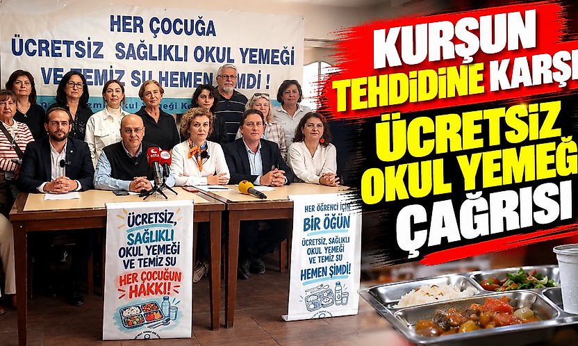 Kurşun tehdidine karşı ücretsiz okul yemeği çağrısı