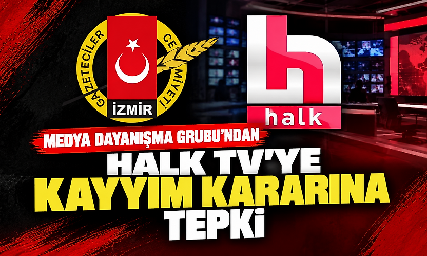 Medya Dayanışma Grubu'ndan Halk TV'ye kayyım kararına tepki