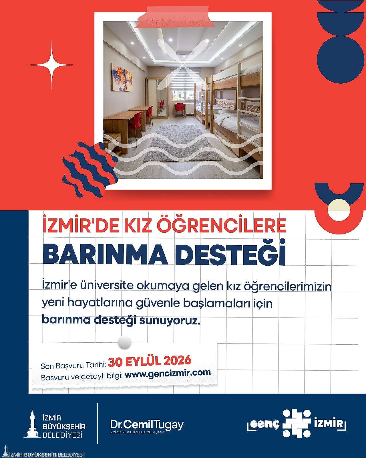 İzmir'de kız öğrenciler için 2 bin TL fiyatlı yurt: Son başvuru tarihi 30 Eylül