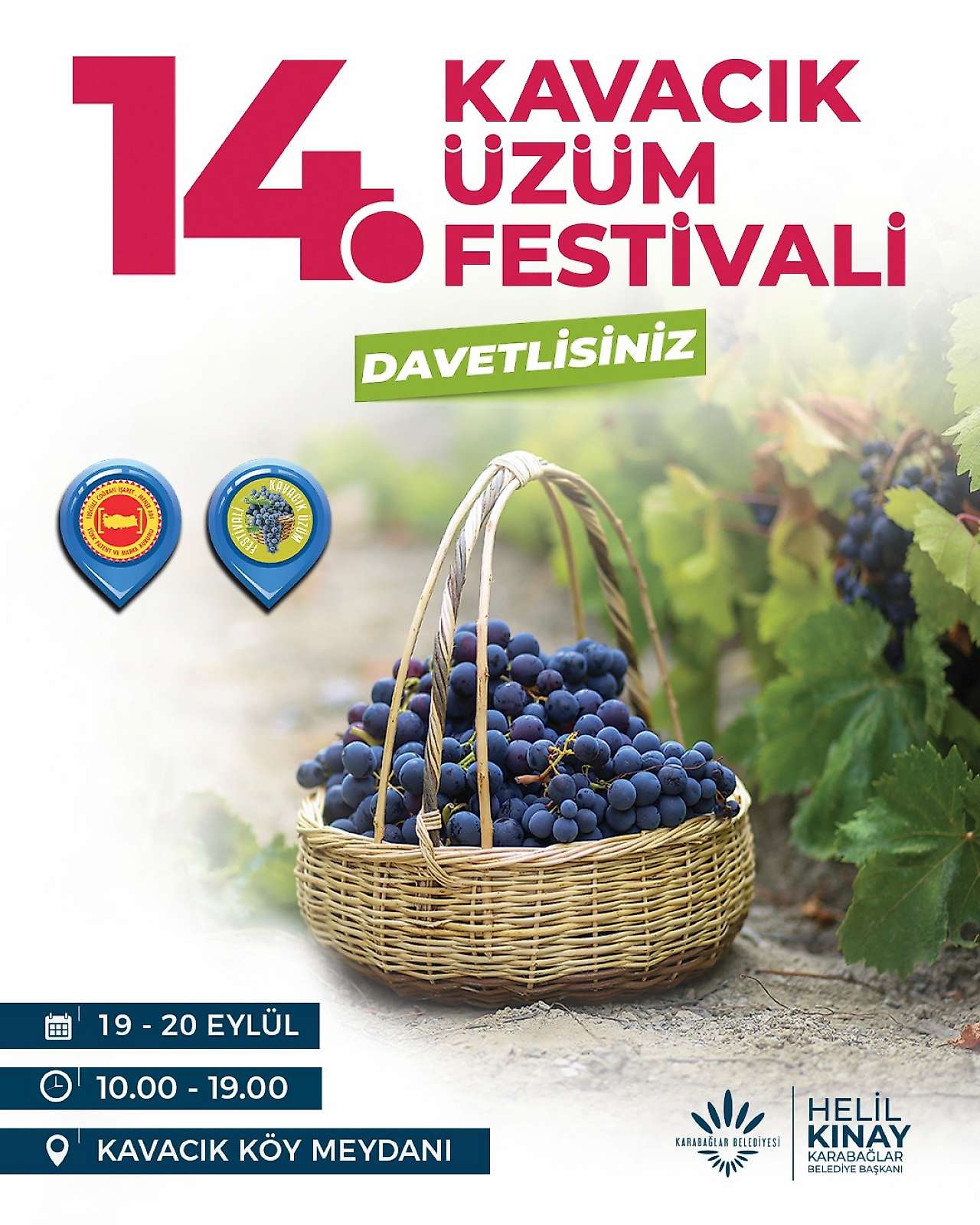 İzmir'de üzüm festivali heyecanı: Etkinliklerle dolu dev program!
