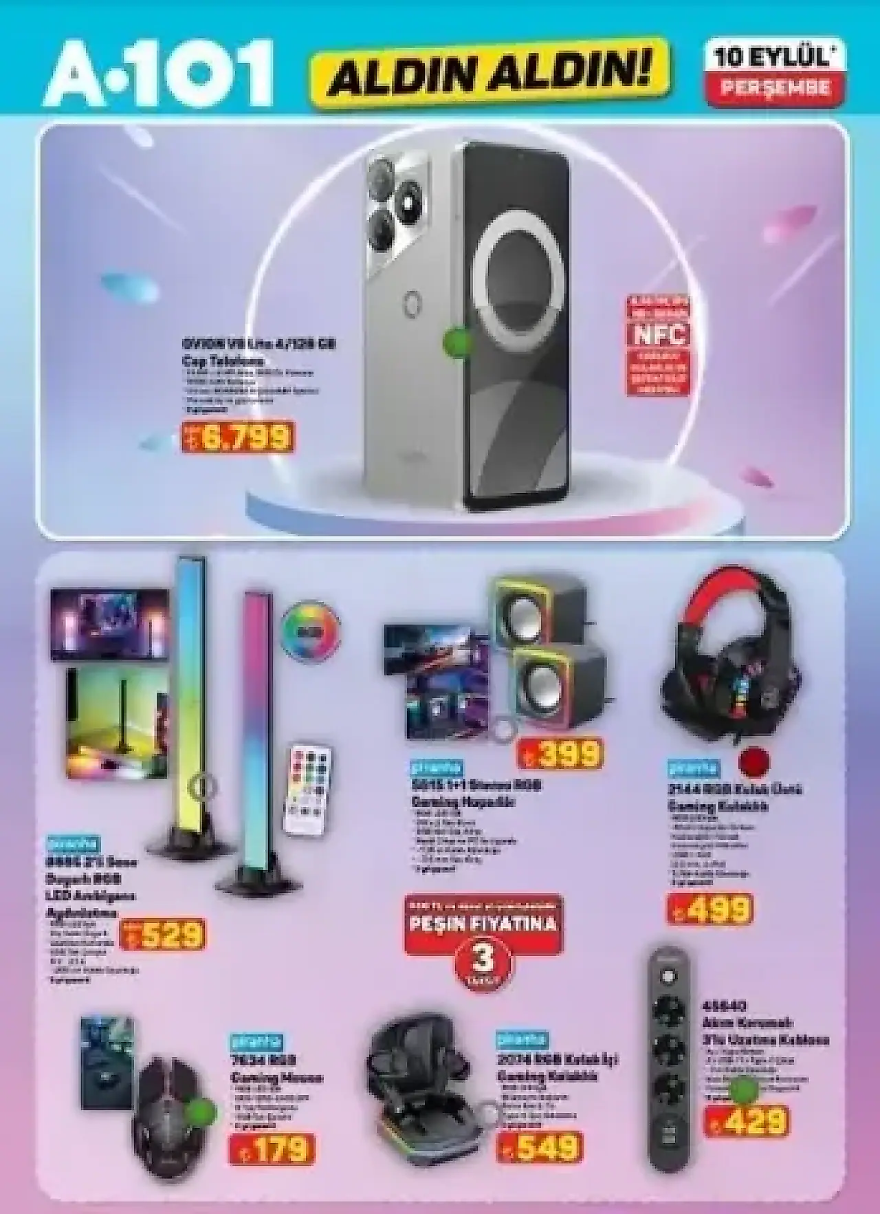 A101 10-16 Eylül 2026 aktüel ürünler kataloğu yayınlandı! Bu hafta hangi ürünler var?