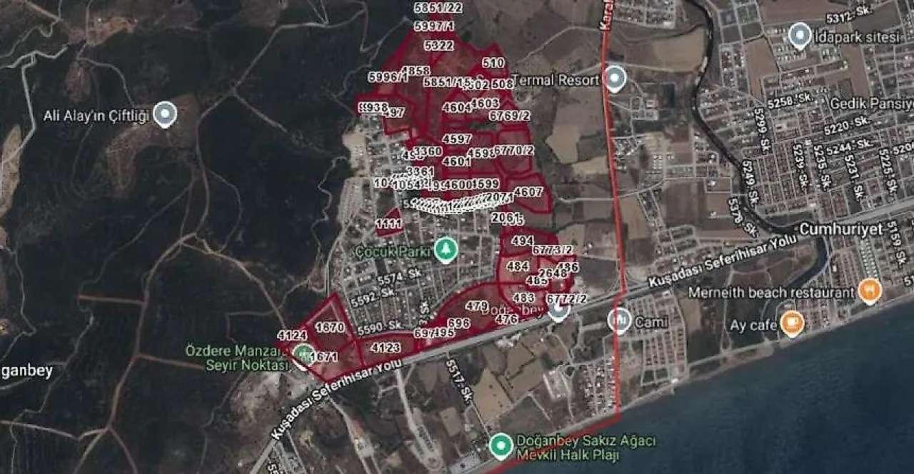 Seferihisar'da yüzlerce parseli ilgilendiren karar: İtirazlar reddedildi