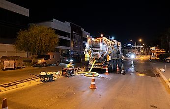 13 kilometrelik atık su hattında temizlik ve güçlendirme seferberliği