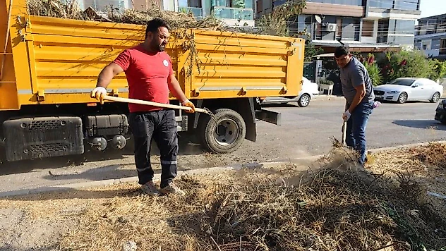 Menderes Belediyesi harekete geçti: Moloz ve bahçe atıkları temizleniyor